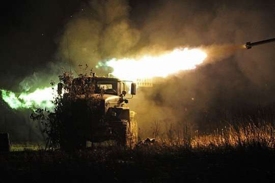 Окупанти обстрілюють сили АТО і населені пункти із «Градів»