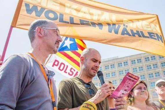 Іспанська поліція розслідуватиме участь головного тренера «Манчестер Сіті» в подіях у Каталонії