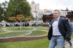 Віталій Кличко на відкритті після реконструкції парку &laquo;Наталка&raquo; на Оболоні