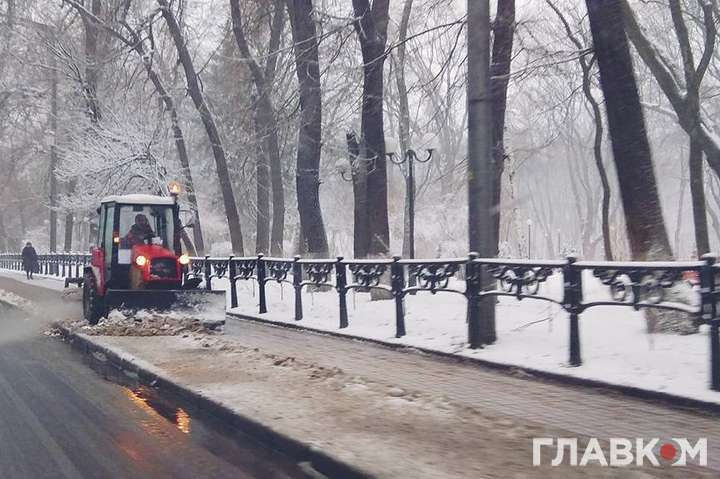 Київським снігопадам присвячується
