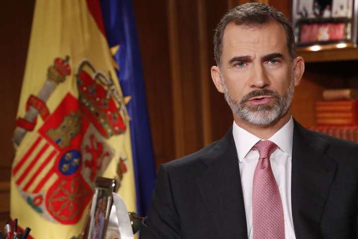 Король Іспанії закликав до єдності прихильників незалежності Каталонії 