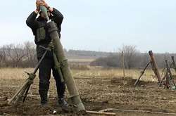 Бойовики зірвали різдвяне перемир’я, обстрілявши сили АТО з мінометів