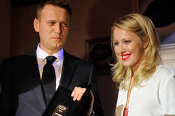 Олексій Навальний та Ксенія Собчак