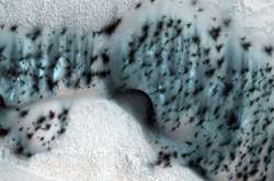 Як виглядає зимовий Марс. Фантастичні фото від NASA