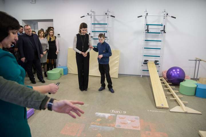 Марина Порошенко відкрила центр для дітей з особливими потребами на Дніпропетровщині
