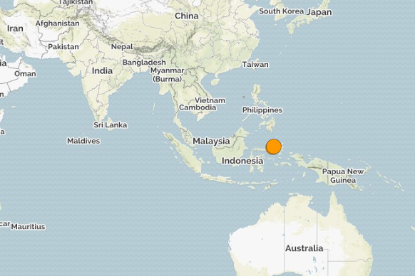 В Індонезії стався землетрус магнітудою 5,7