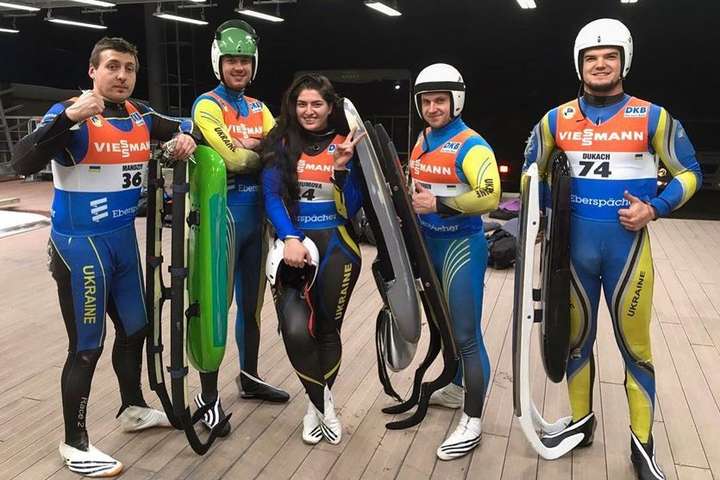 П'ять українських саночників виступлять на Олімпіаді-2018
