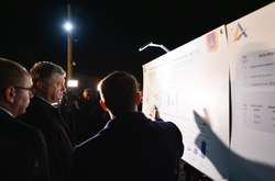  Петро Порошенко під час візиту на Одещину 