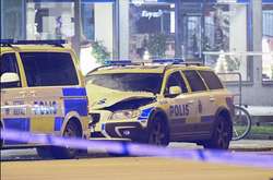 У Швеції підірвали поліцейський автомобіль