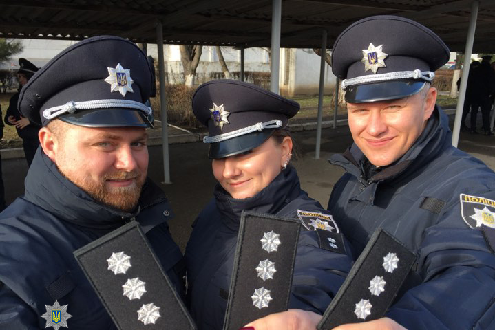 В Одесі – поповнення патрульної поліції