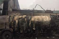 На Дніпропетровщині вибухнула автоцистерна з газом