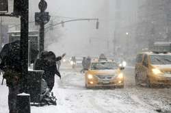 В Нью-Йорке ожидают снежную бурю