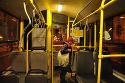 Нічний столичний тролейбус