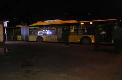 Місце нападу у Києві