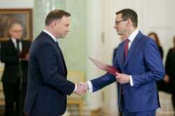 Президент Польщі Анджей Дуда та прем'єр Матеуш Моравецький