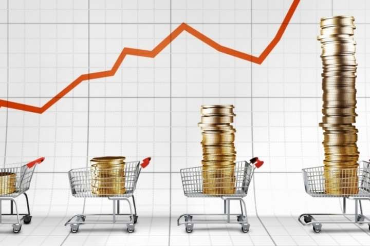 За минулий рік ціни в Україні зросли майже на 14%