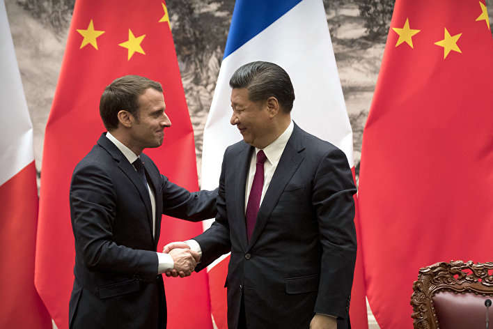 Макрон закликав ЄС розробити єдиний підхід щодо КНР з питань торгівлі