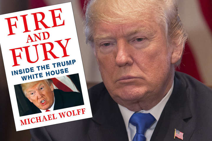 За пять дней книгу «Огонь и ярость: в Белом доме Трампа» купили почти 30 тыс. человек