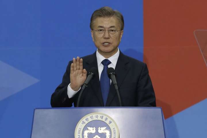 Президент Південної Кореї відзначив зусилля Трампа в переговорах із КНДР