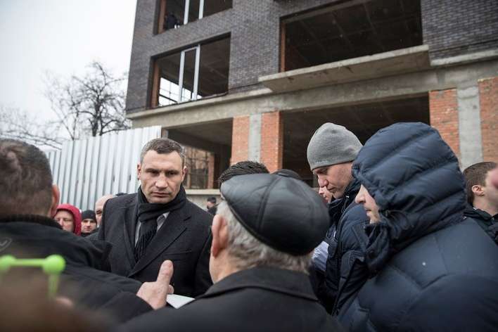Кличко зупинив скандальне будівництво у центрі Києва