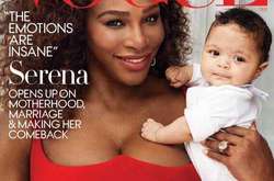 Серена Вільямс з донькою