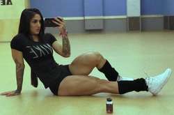 Українська фітнес-модель Бахар Набієва