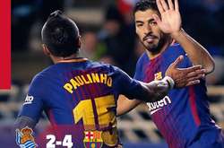 Чемпіонат Іспанії. «Барселона» здобула вольову перемогу у Сан-Себастьяні. Інші матчі 19-го туру