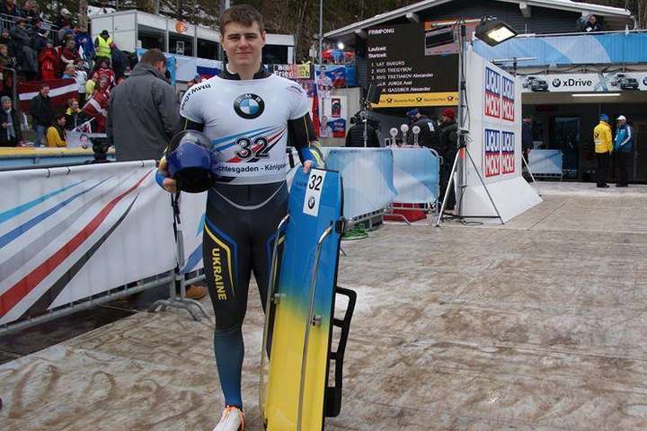 Український скелетоніст вперше в історії здобув право виступити на зимовій Олімпіаді