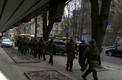 Урядовий квартал у Києві оточений сотнями поліцейських 