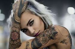 Оригинальные татуировки на телах сногсшибательных девушек. Подборка ярких фото