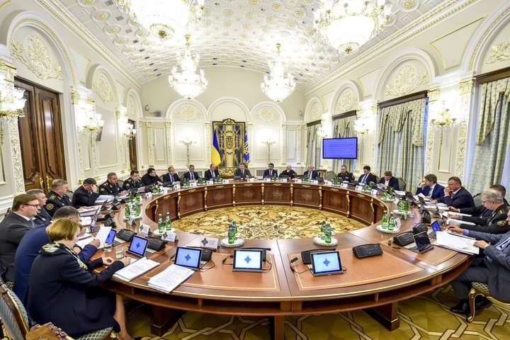 РНБО підтримала проект закону про нацбезпеку України