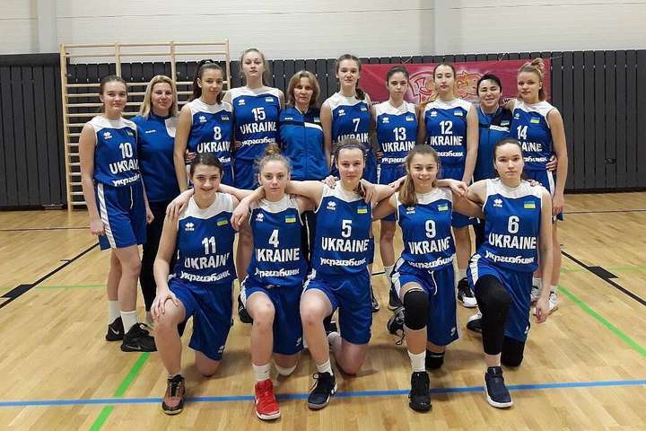 Дівоча кадетська збірна України займає друге місце у європейській юнацькій баскетбольній лізі
