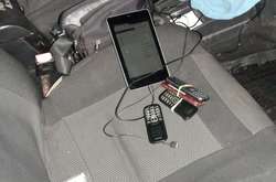 Житель Запоріжжя обладнав у «Жигулях» телекомунікаційний комплекс (відео)