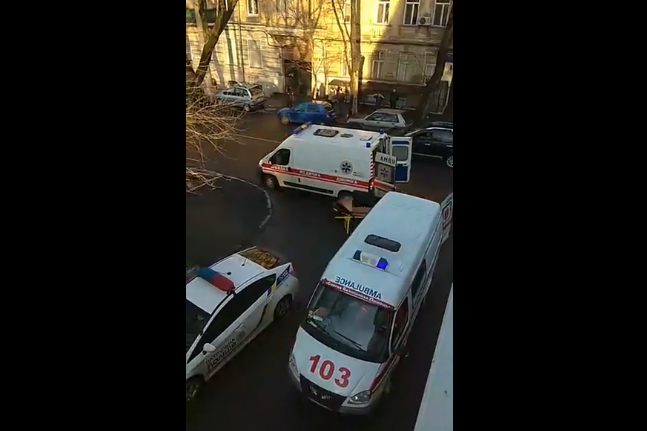 В соцсети появилось видео смертельной перестрелки в Одессе