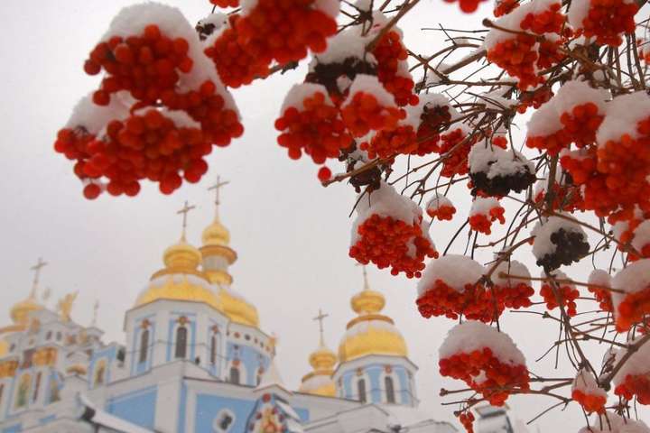 В Украину идут настоящие зимние морозы