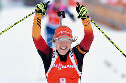 Кубок світу з біатлону. Дальмаєр виграла гонку переслідування у Антгольці, Віта Семеренко в топ-20