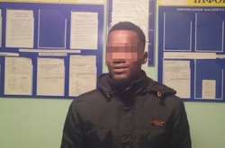 Під Києвом затримали темношкірого грабіжника