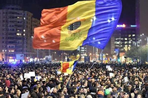 У Бухаресті відбулася масова демонстрація проти корупції