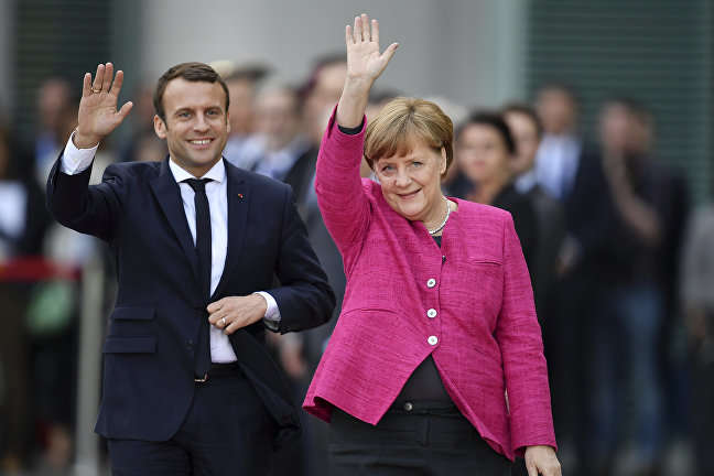 Меркель і Макрон анонсували підписання країнами нового великого договору