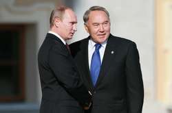 Володимир Путін і Нурсултан Назарбаєв