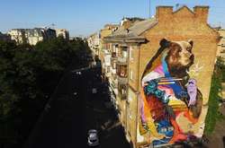 Мурал в Киеве