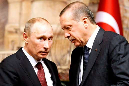 Путін закликав Ердогана поважати суверенітет Сирії