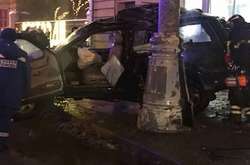 Автомобіль після ДТП у Москві