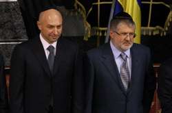  Геннадій Боголюбов та Ігор Коломойський 