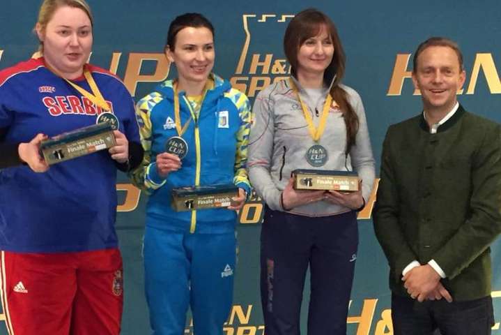 Українська олімпійська чемпіонка виграла турнір зі стрільби в Німеччині
