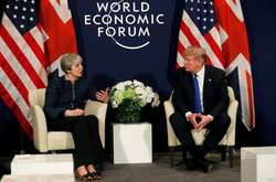 Тереза Мэй и Дональд Трамп