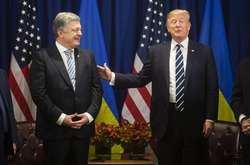 Петро Порошенко і Дональд Трамп 