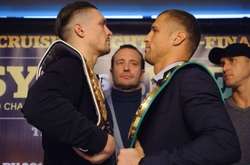 Відбулася церемонія зважування між Усиком та Брієдісом (відео)