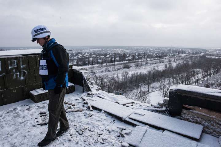 Звіт місії ОБСЄ: за добу на Донеччині зросла кількість вибухів