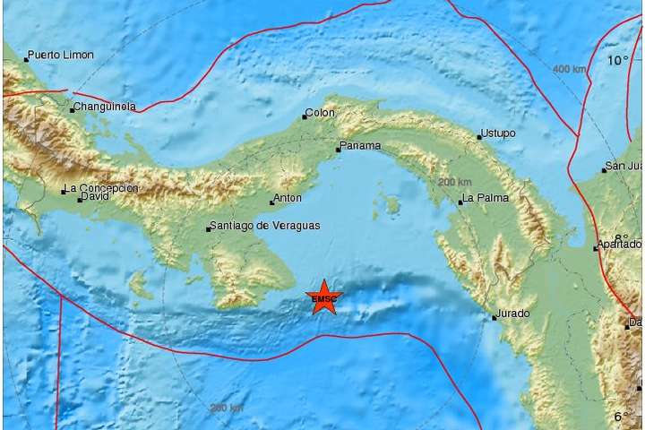 Біля узбережжя Панами стався потужний землетрус